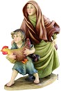 Pastorella con bambino e gallo art. 79770-76